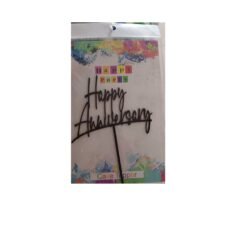 Happy Anniversary Cake topper