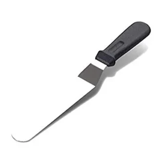 6″ Angular Stainless Steel Cake Knife/Spatula Stainless Steel Cake Server (Silver, Pack of 1)