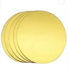 10*10 Gold Cake Boards Rounds, Cake Base Round (pack of 2 base)