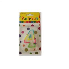 Birthday candle 4 number Candle
