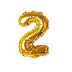 Two number foil ballon for birthday decoration