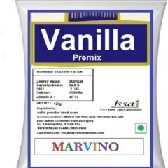 Marvino vanilla cake premix veg